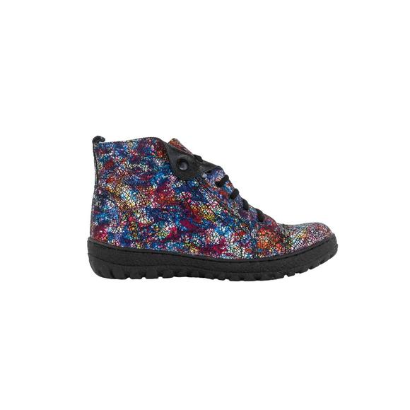 NEW V-ITALIA women's 1041 kiki shoe in multi - Picture 2 of 2